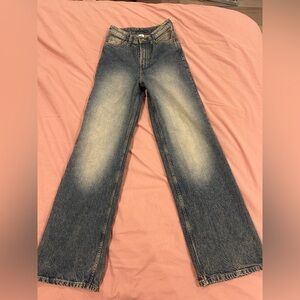 H&M Classic Blue Straight Leg Jeans